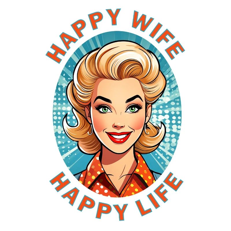 FEMME HEUREUSE VIE HEUREUSE
