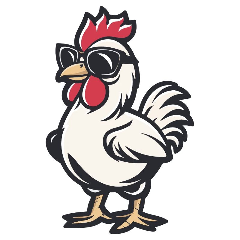 Chicken Comic Cool
