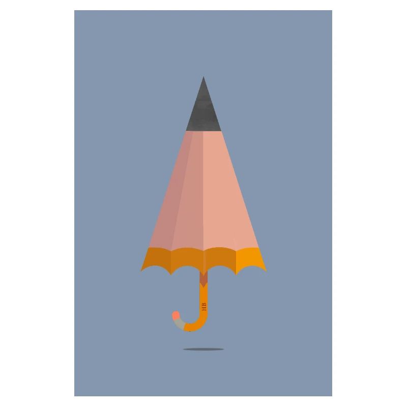 Crayon parapluie