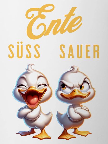 Ente süß sauer lustig