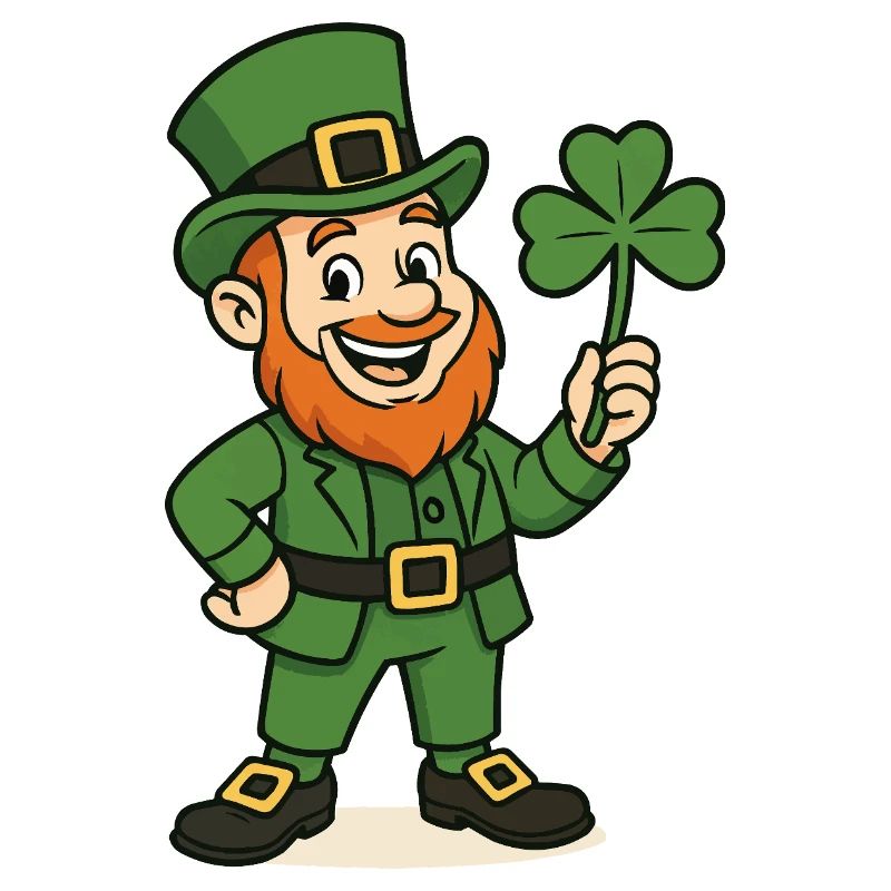 Leprechaun Kleeblatt
