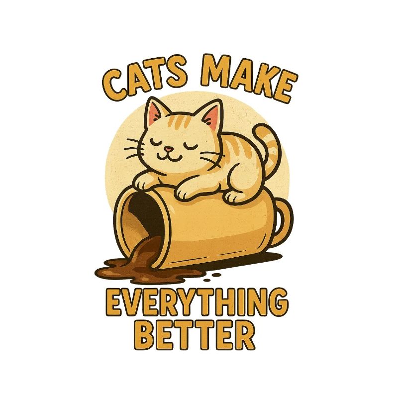 cats make everything better