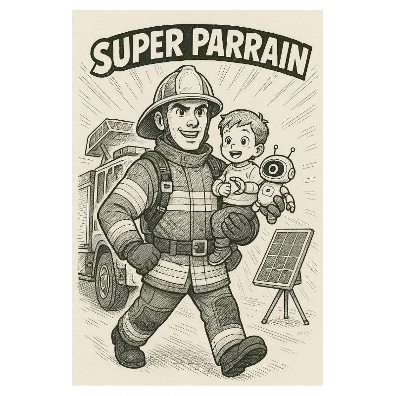 Super Parrain pompiers
