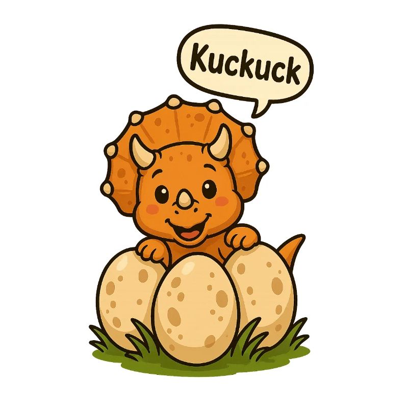 Coucou Le Joyeux Tricératops