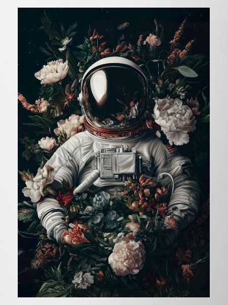 Astronaut in Bloom