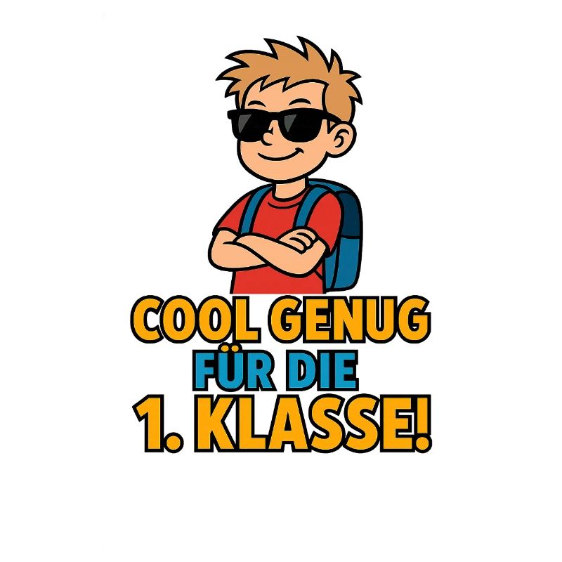Cool enough for 1st grade boy son pride