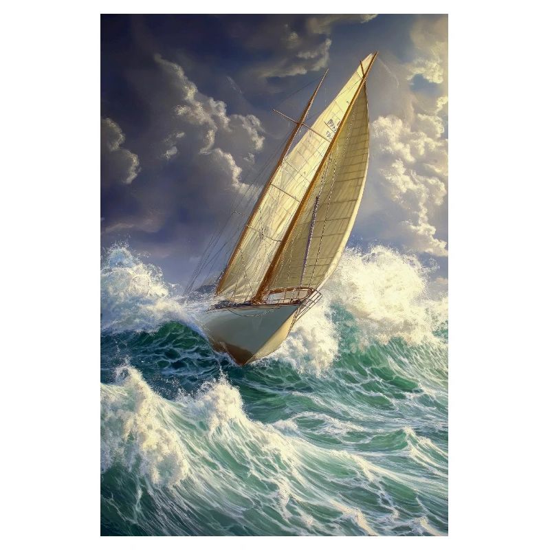 Storm Sail Through Painted Seas