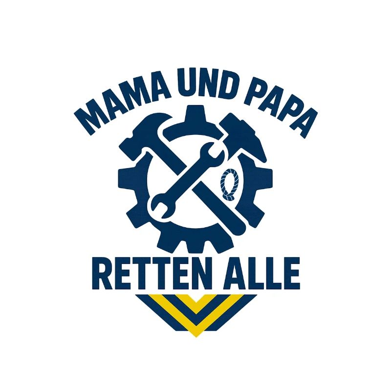 Mutter Vater Rettung Team Design