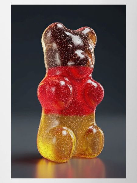 Transparent German Gummy Bear