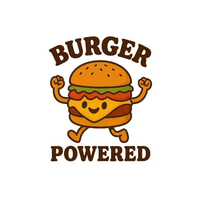 Burger Power Dessin animé