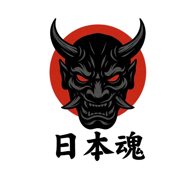 Samurai Oni Mask – Japanese Ghost