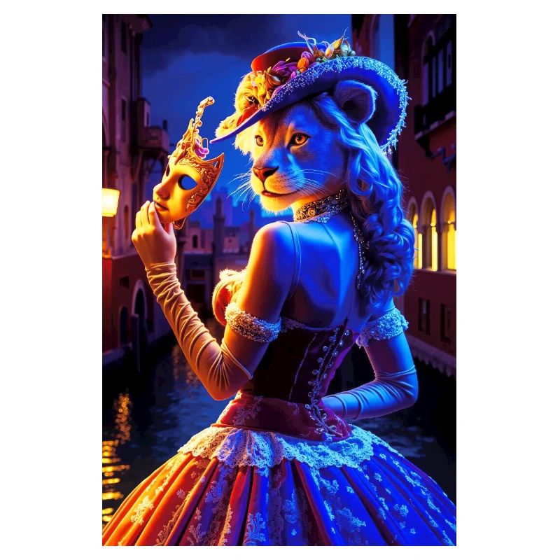Lionne humanoïde vénitienne