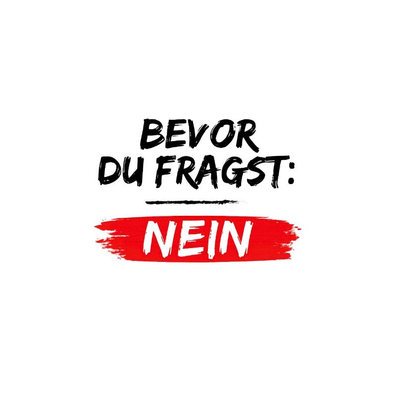 Anti-positivity attitude with NO lettering