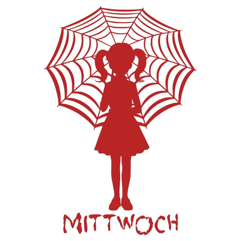 Girl with spider web background