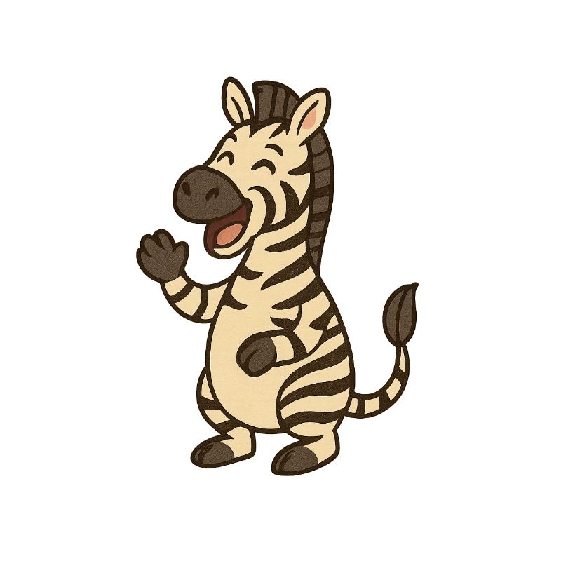 Zebra_was_lacht