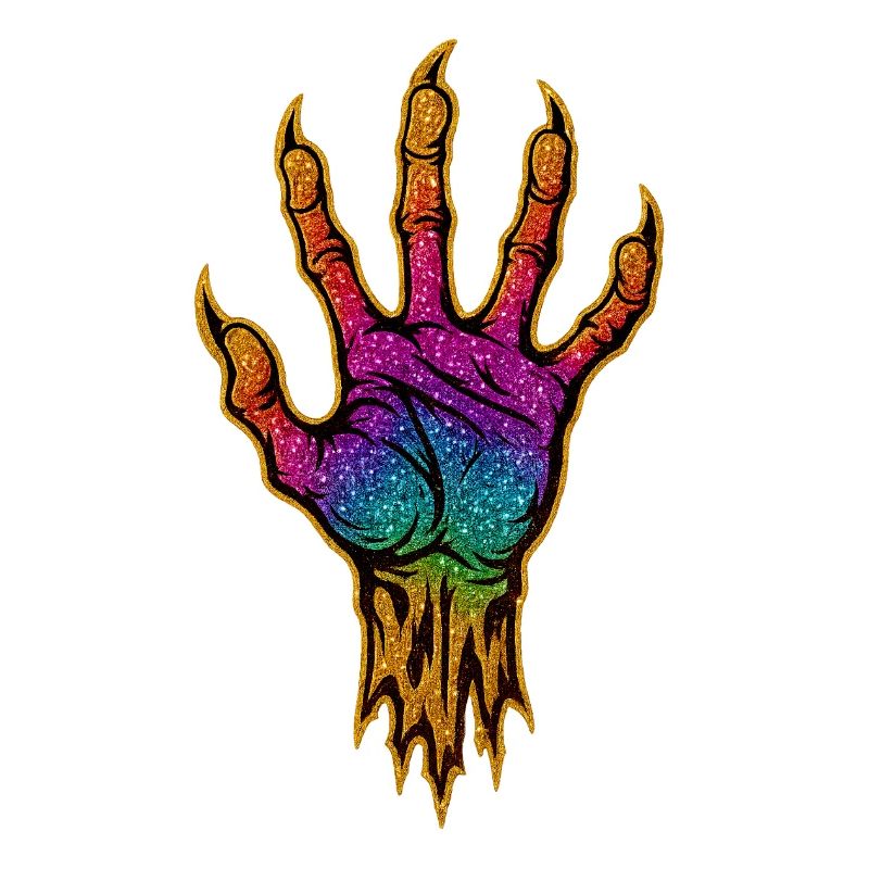 Golden Rainbow Claw | Claw makes cracks