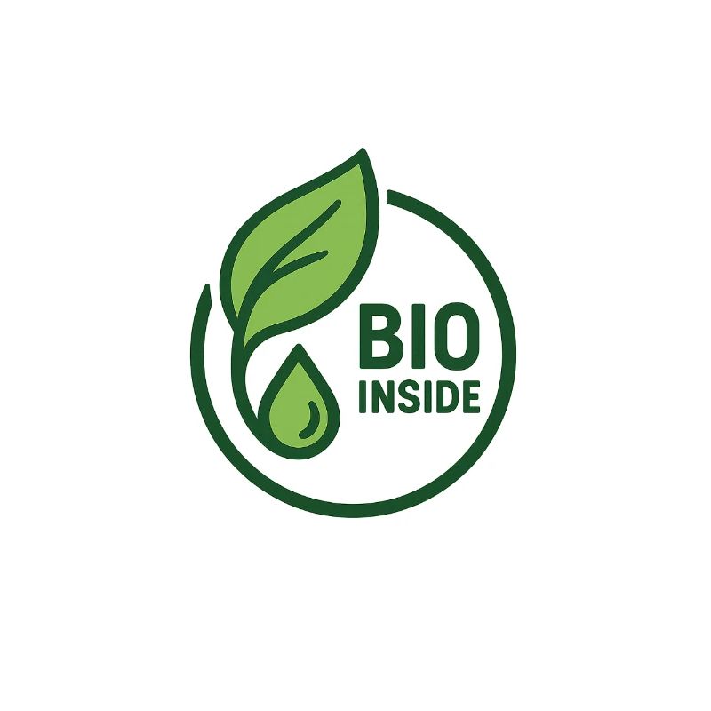 Bio Inside Blätter Logo Shirt