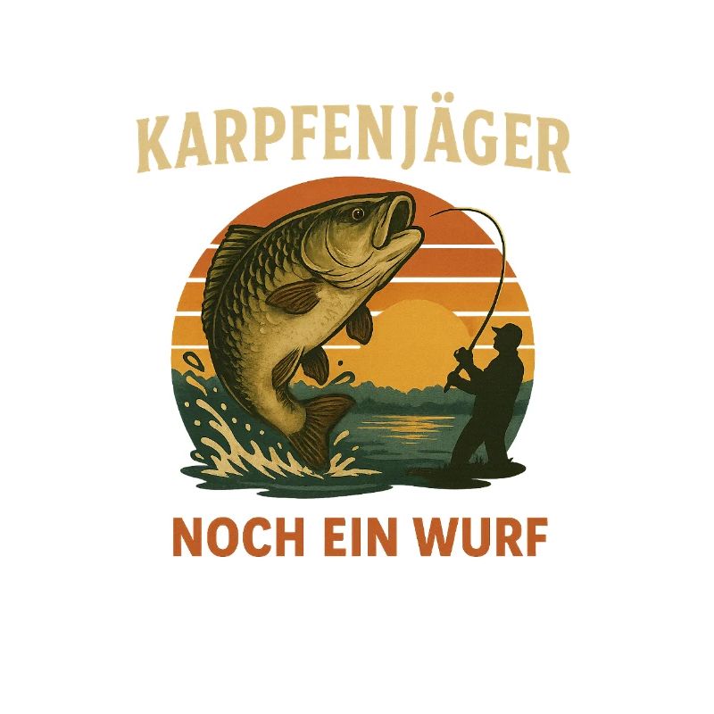 Karpfenangeln noch ein Wurf