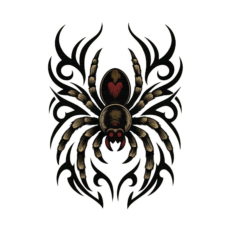 Fancy Tribal Spider