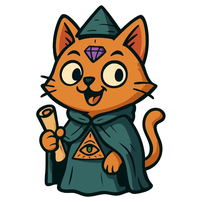 Purrscribe die Propheten-Katze