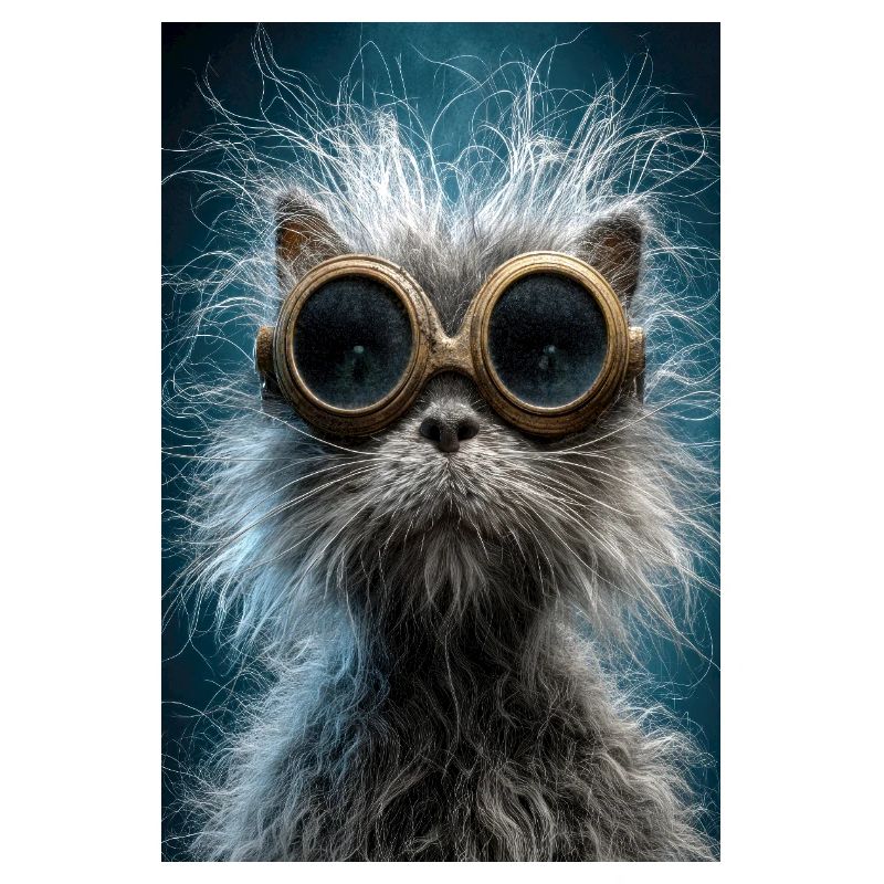 Steampunk Katzenbrille