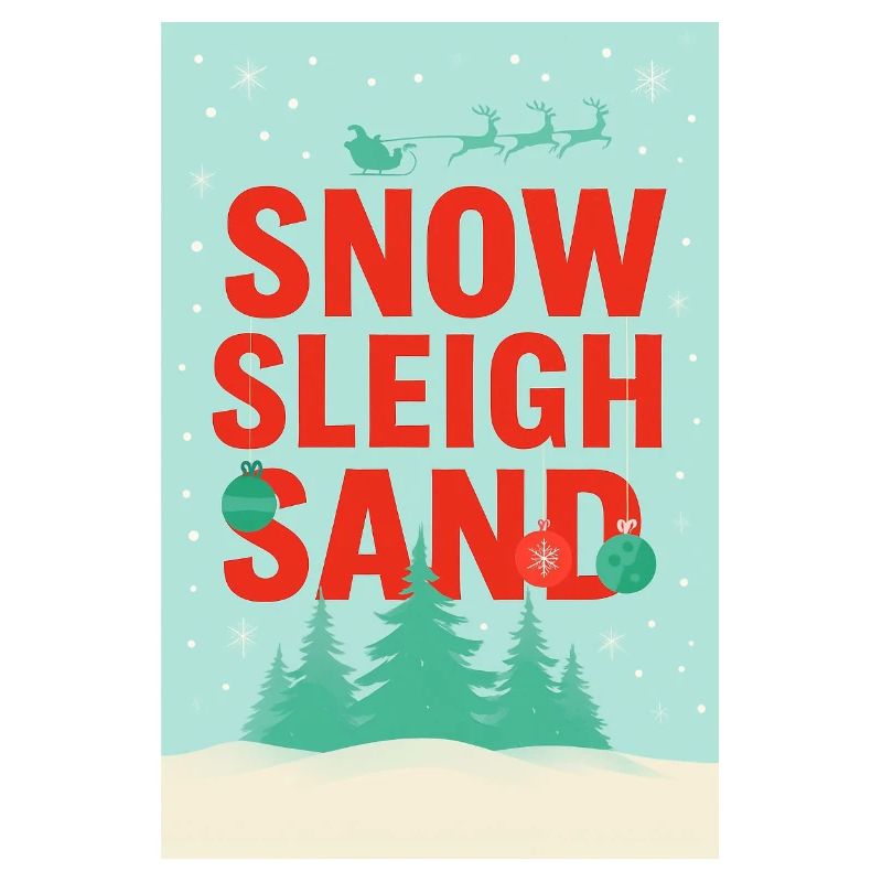 Snow Srogh Sand: Winterszene