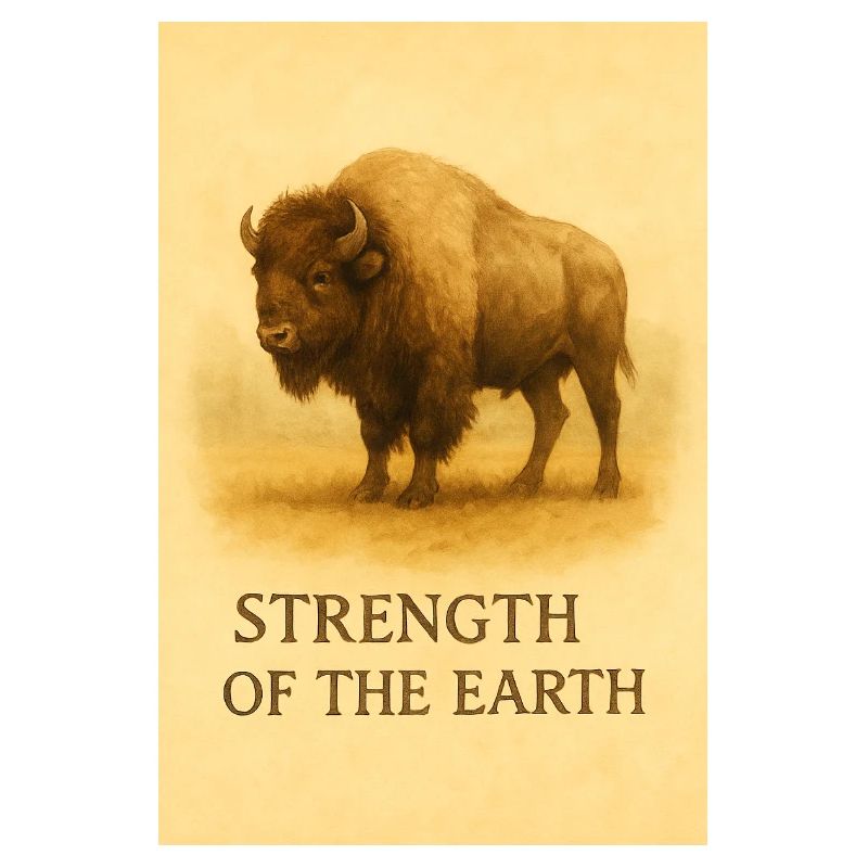 La force du bison de terre
