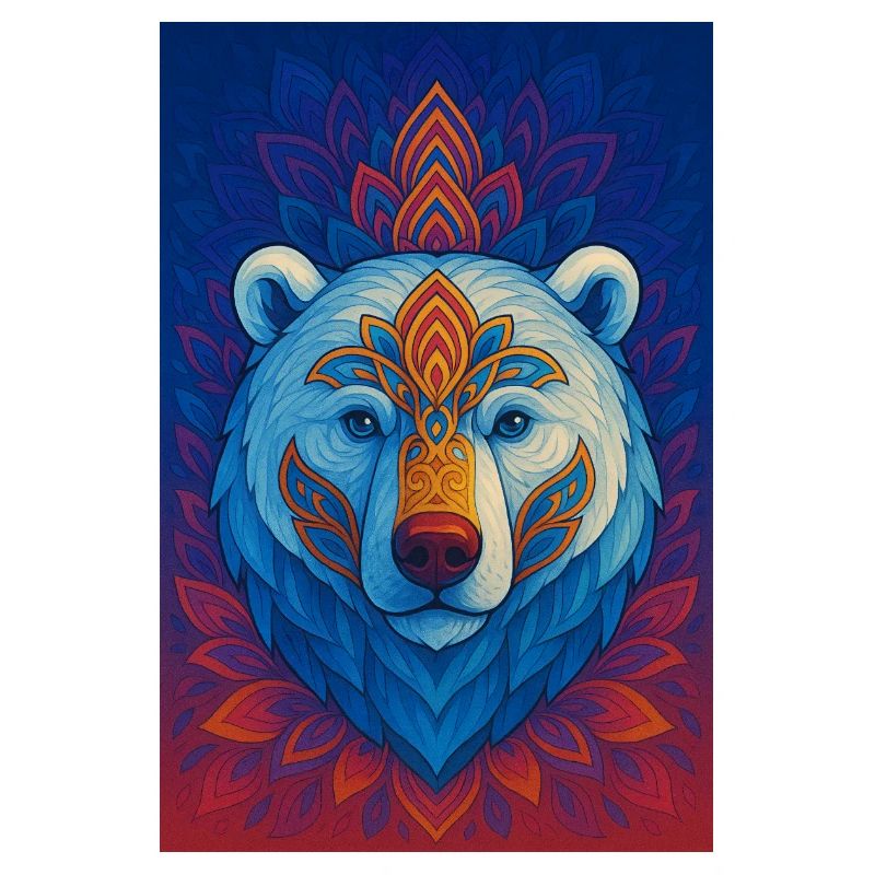 Mandala de l’Ours Bleu