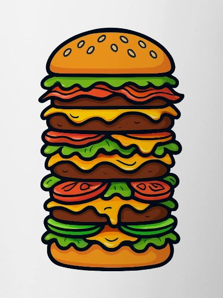 Burger large XXL