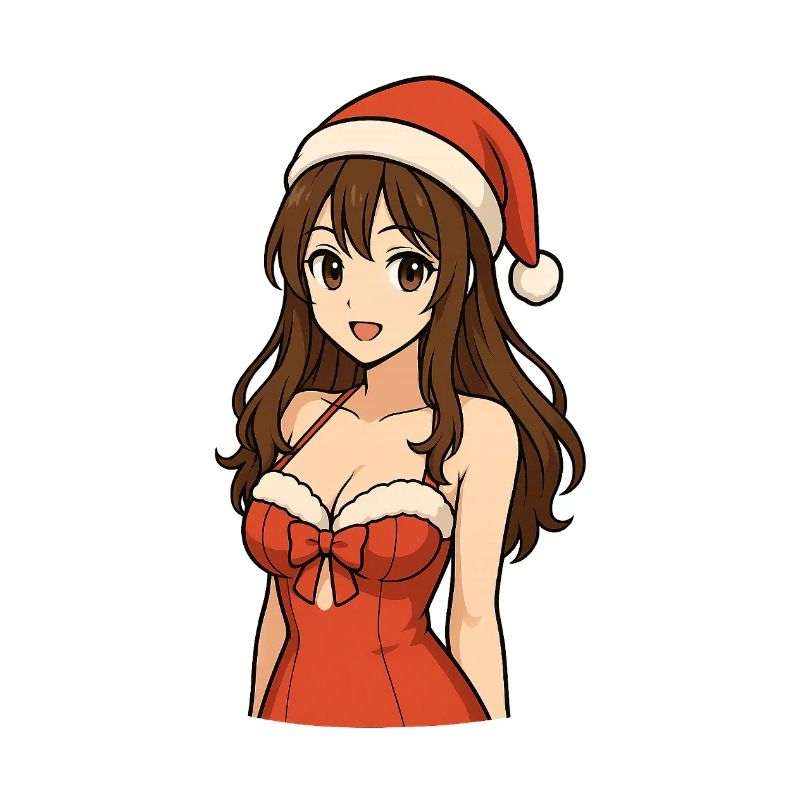 Costume d’anime de Noël