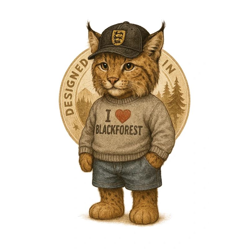 Luchs I Love Blackforest
