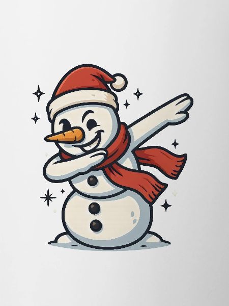 Dabbing Snowman Dab