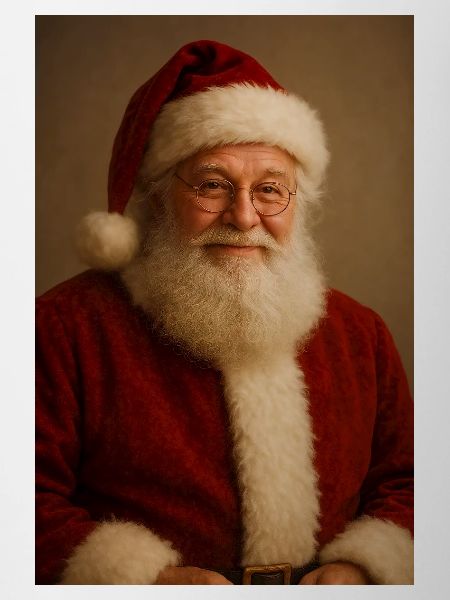 Weihnachtsmann-Klassiker in rotem Fell