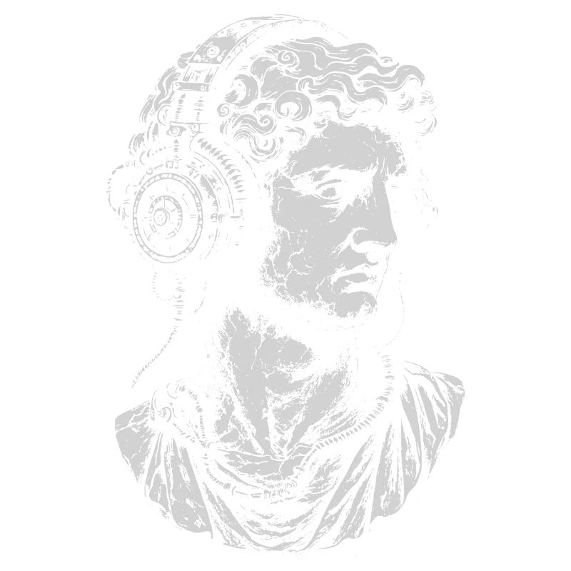 Bust classique avec casque steampunk