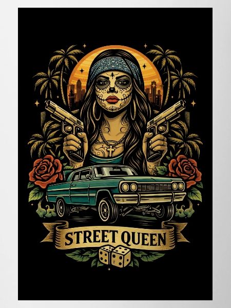 Street Queen Día Muertos