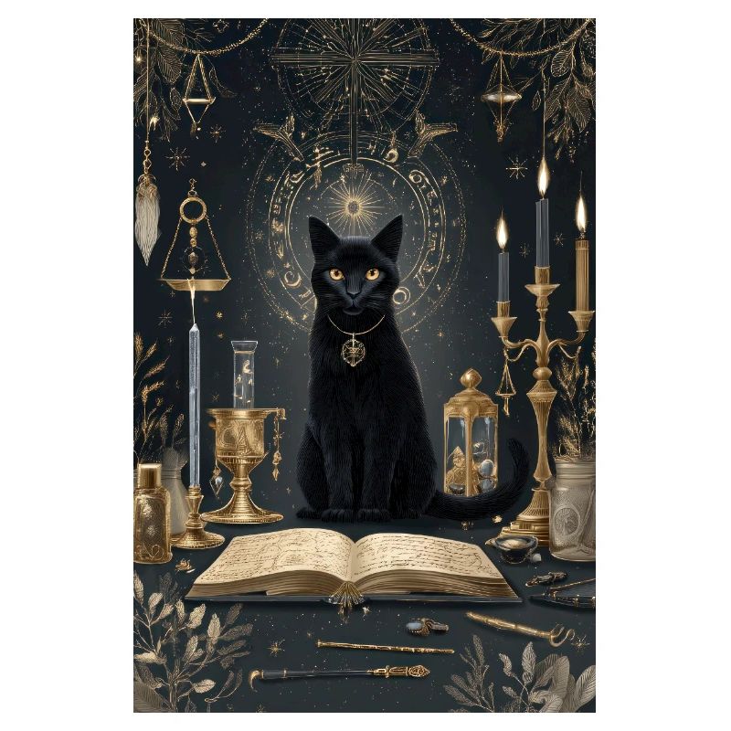 Midnight Cat Alchemist