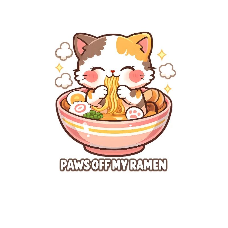 Ramen Chat Pattes Éloignées