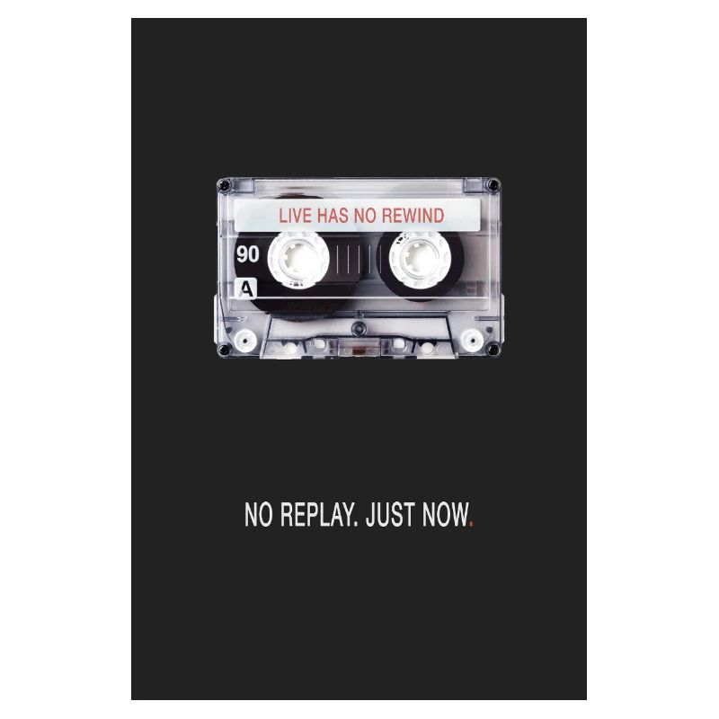 Pas de rediffusion pour l’instant – Affiche vintage sur cassette