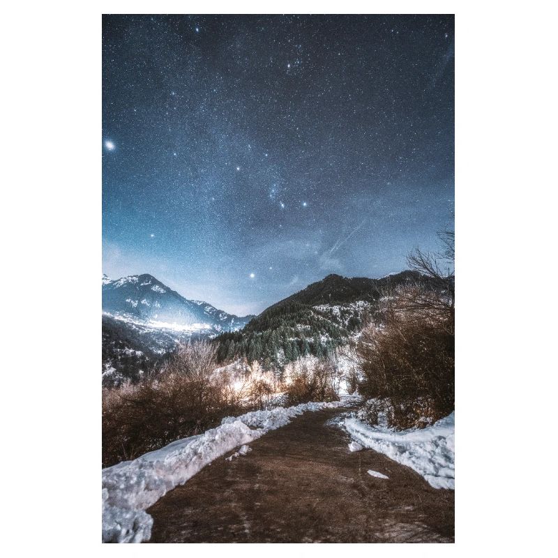 The Night SKy Above Agrafa Mountains	
