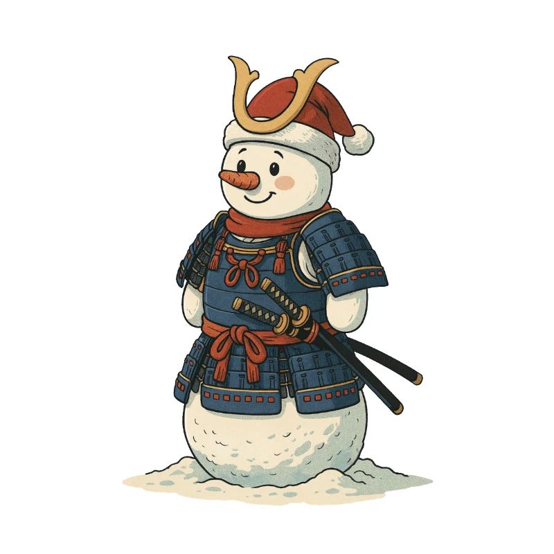Samurai Snowman – Winterkrieger mit Herz