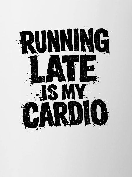 Running Late Is My Cardio