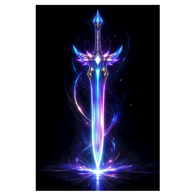 Épée astrale néon