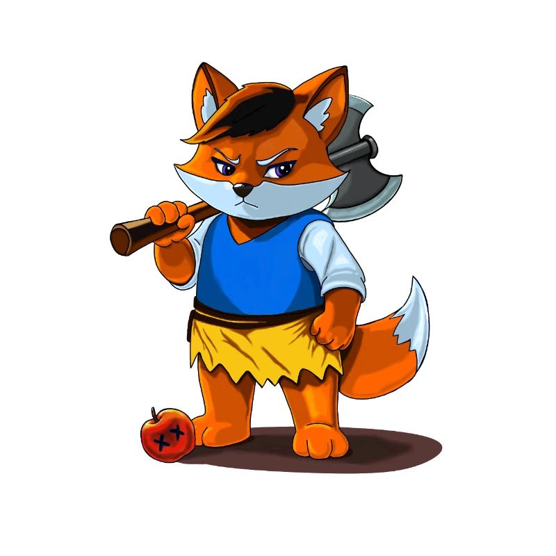 Iron Foxwhite
