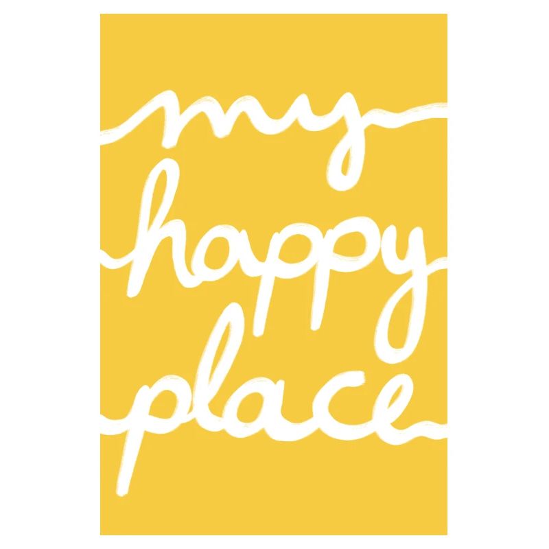 My happy place - gelb