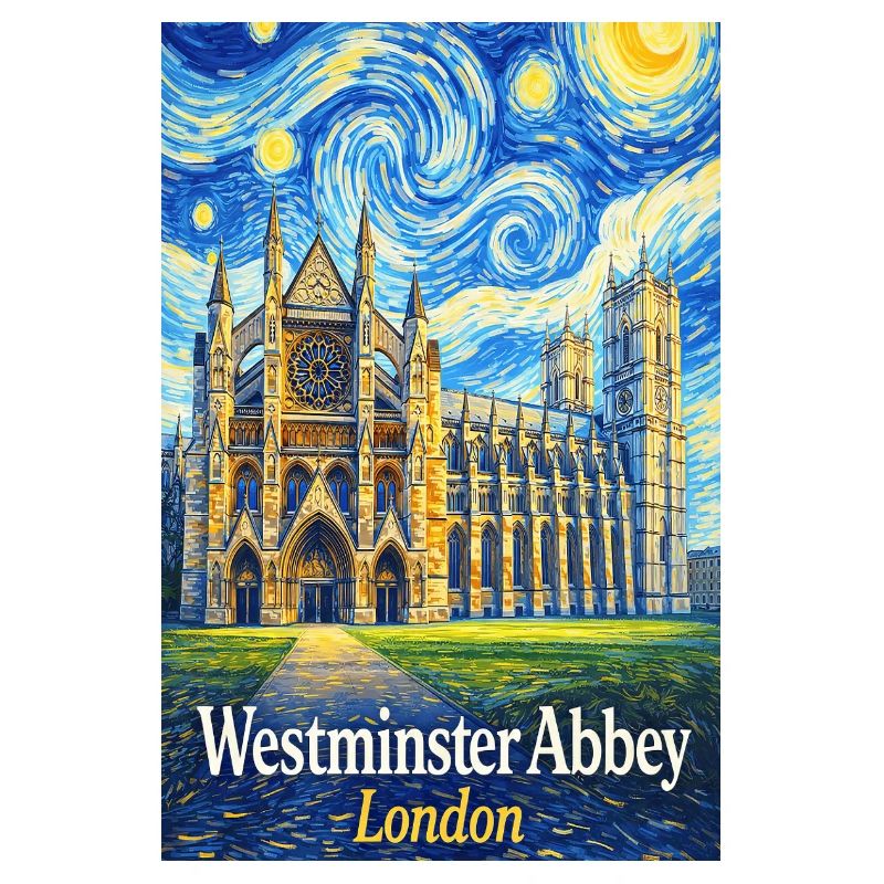 Style Nuit étoilée de l’abbaye de Westminster