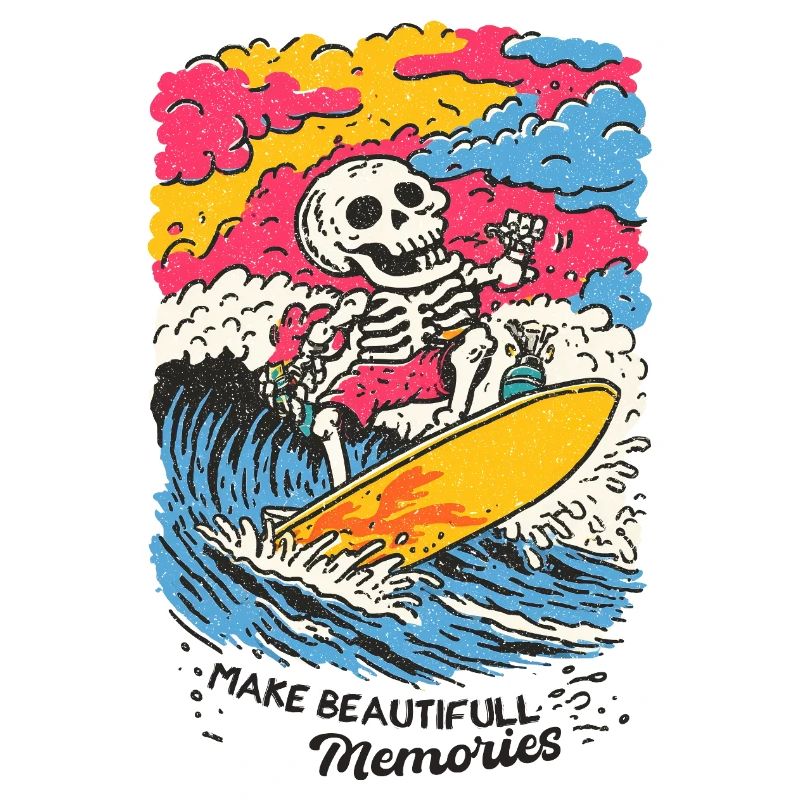 Skeleton Surfer – Créez de beaux souvenirs