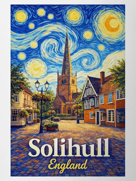 Solihull England City View