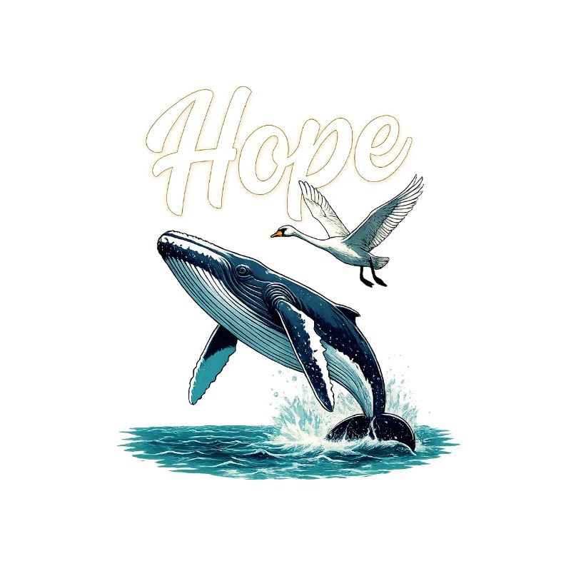 Hoffnung: Wal und Schwan Sprung, Hope
