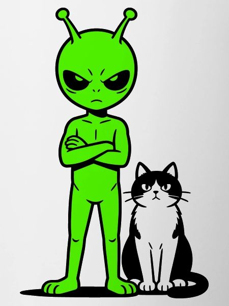 Alien Comic Humor