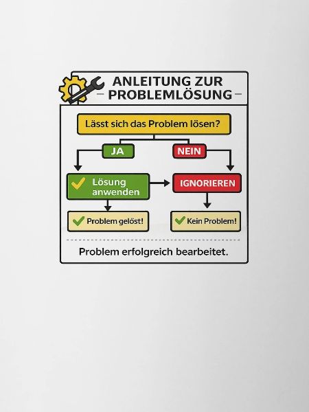 Anleitung Problemlösung Flowchart